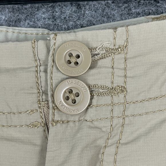 Magellan Shorts Large Womens‎ Tan Hiking Outdoors Active Bottoms Resort - Picture 3 of 10